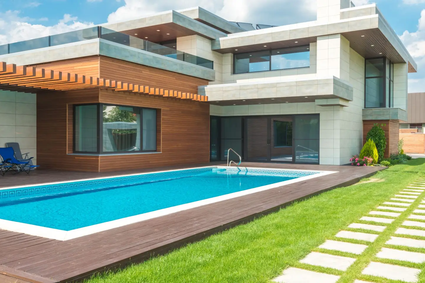Swimming pool built in Westby, NSW